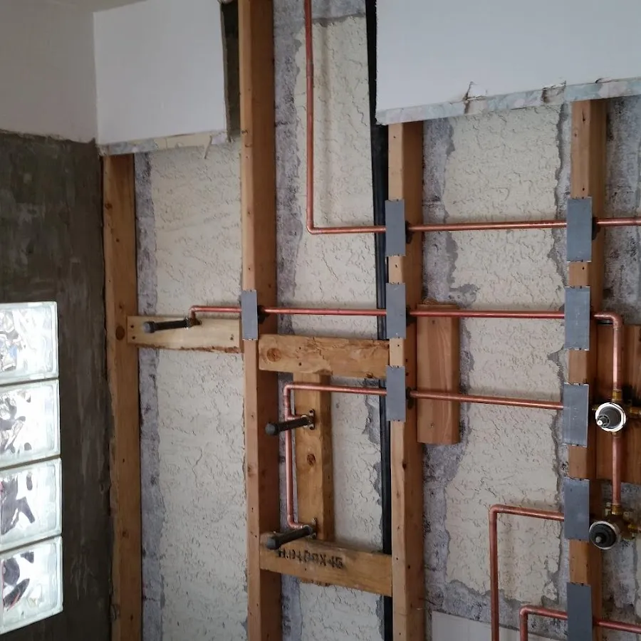 Copper pipe installation for Burst Pipe Repair in Chesterland