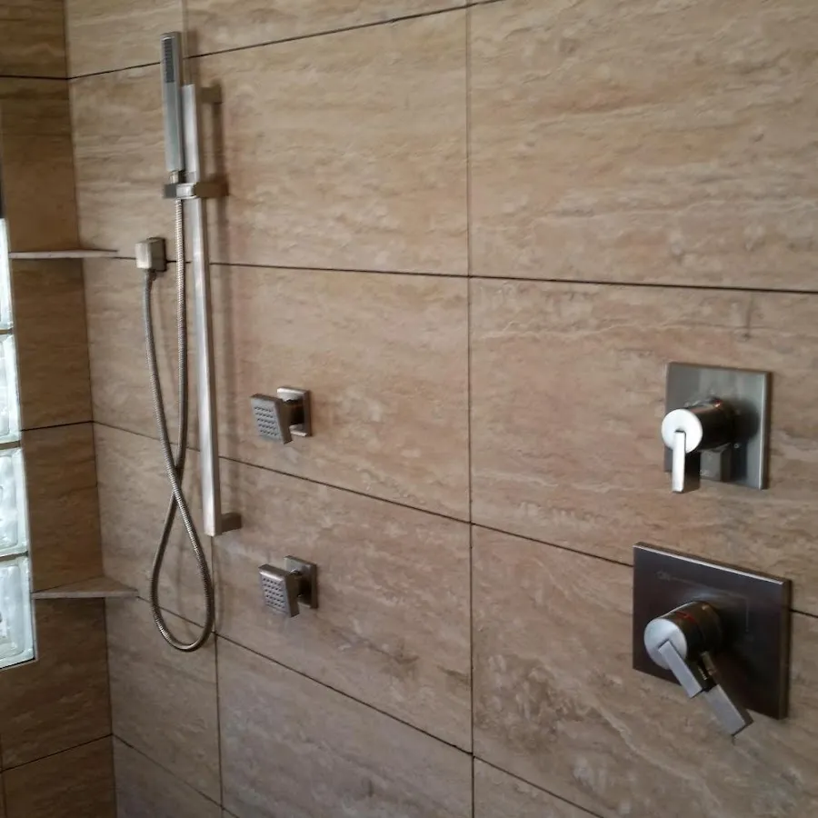 Shower fixture installation for Water Heater Replacement in Chesterland